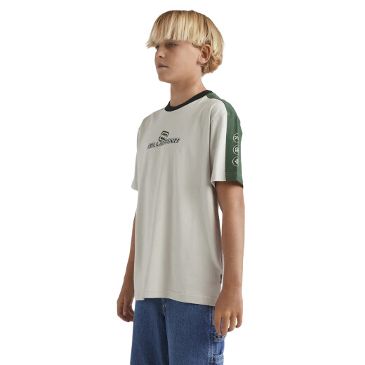 Remera de Nño Billabong Spec 73 Iconic - Gris Remera de Nño Billabong Spec 73 Iconic - Gris