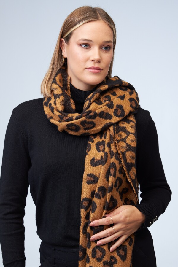 Pashmina Printed TOSTADO/MULTI