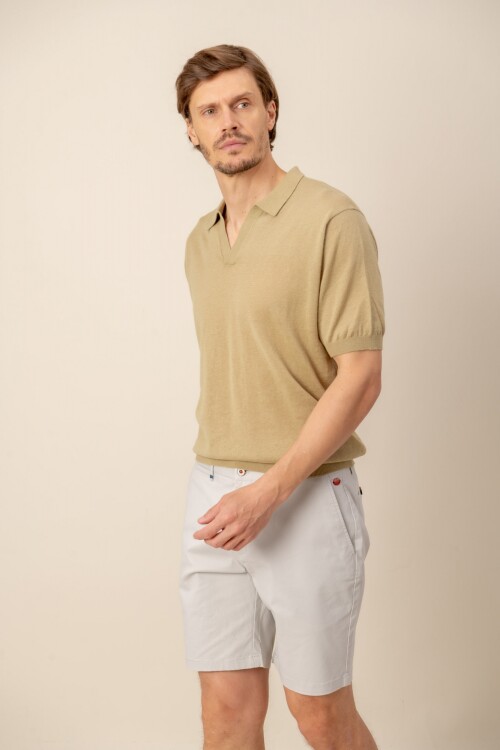 Remera lino Tom Kaki