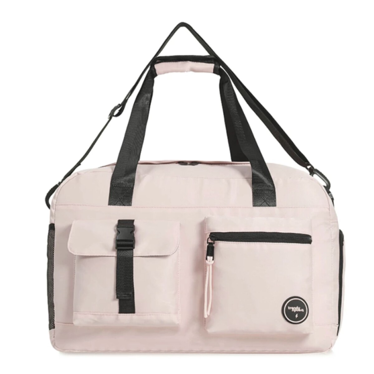 Bolso De Viaje Trendy Deportivo modelo Urbano Dama - Rosado 