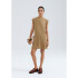 VESTIDO CURTO FEM MARRÓN MEDIO