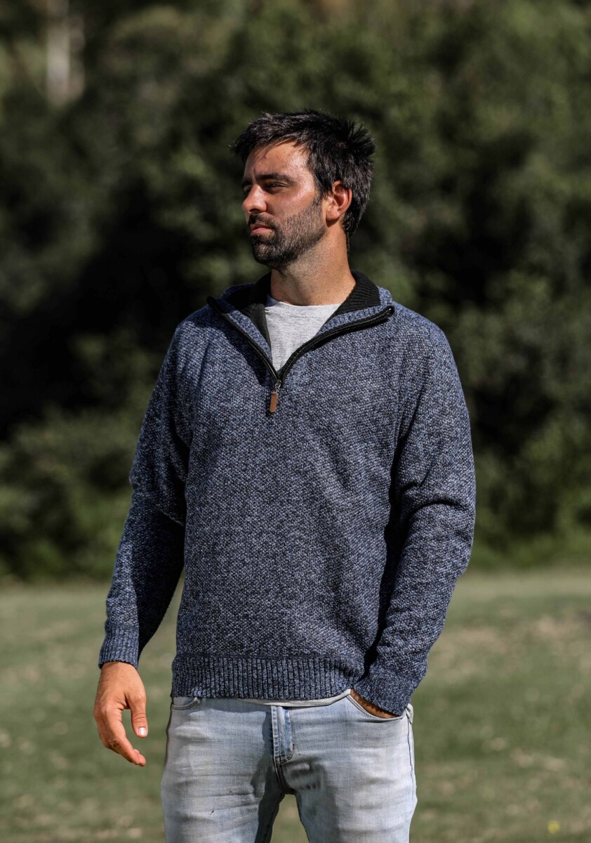 Sweater - Azul melange 
