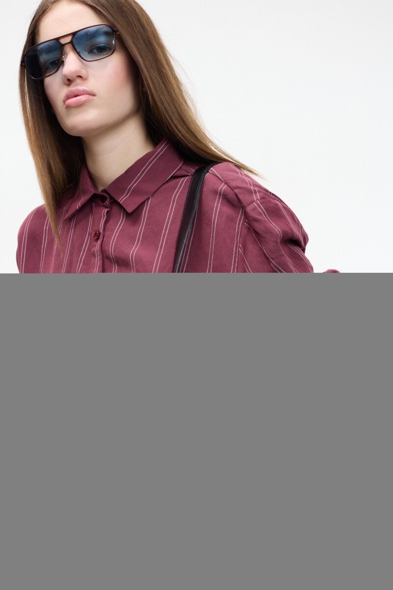 CAMISA LIVIANA Bordo
