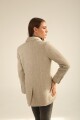 Blazer Cipra Short Beige jaspeado