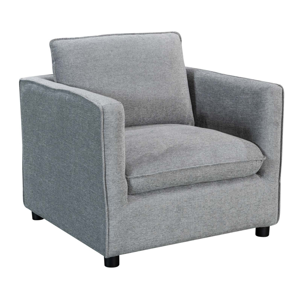 BUTACA TELA GRIS AMSTERDAM