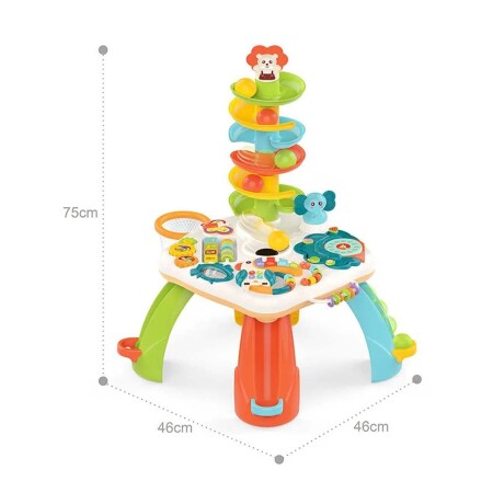 Mesa Actividades Piano Musical Juego Didáctico Bebé Huanger Multicolor