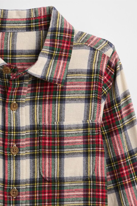 Camisa Flannel Toddler Niño Chino