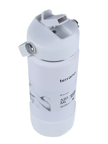 Botella Térmica con Pico 550mL. Blanco