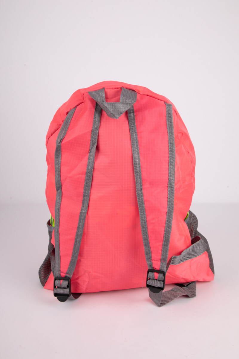 MOCHILA PLEGABLE VIAJE Fuxia