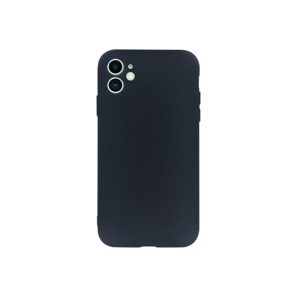 Protector iPhone 11 engomado color negro 