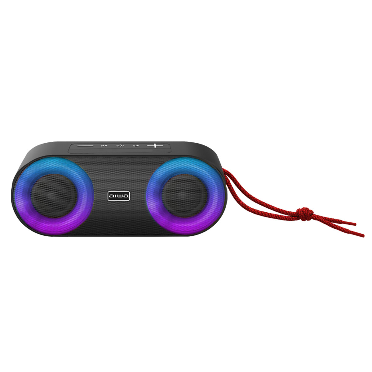 Parlante Bluetooth Waterproof con Frente LED 2X5W | AIWA | AWSJ215 