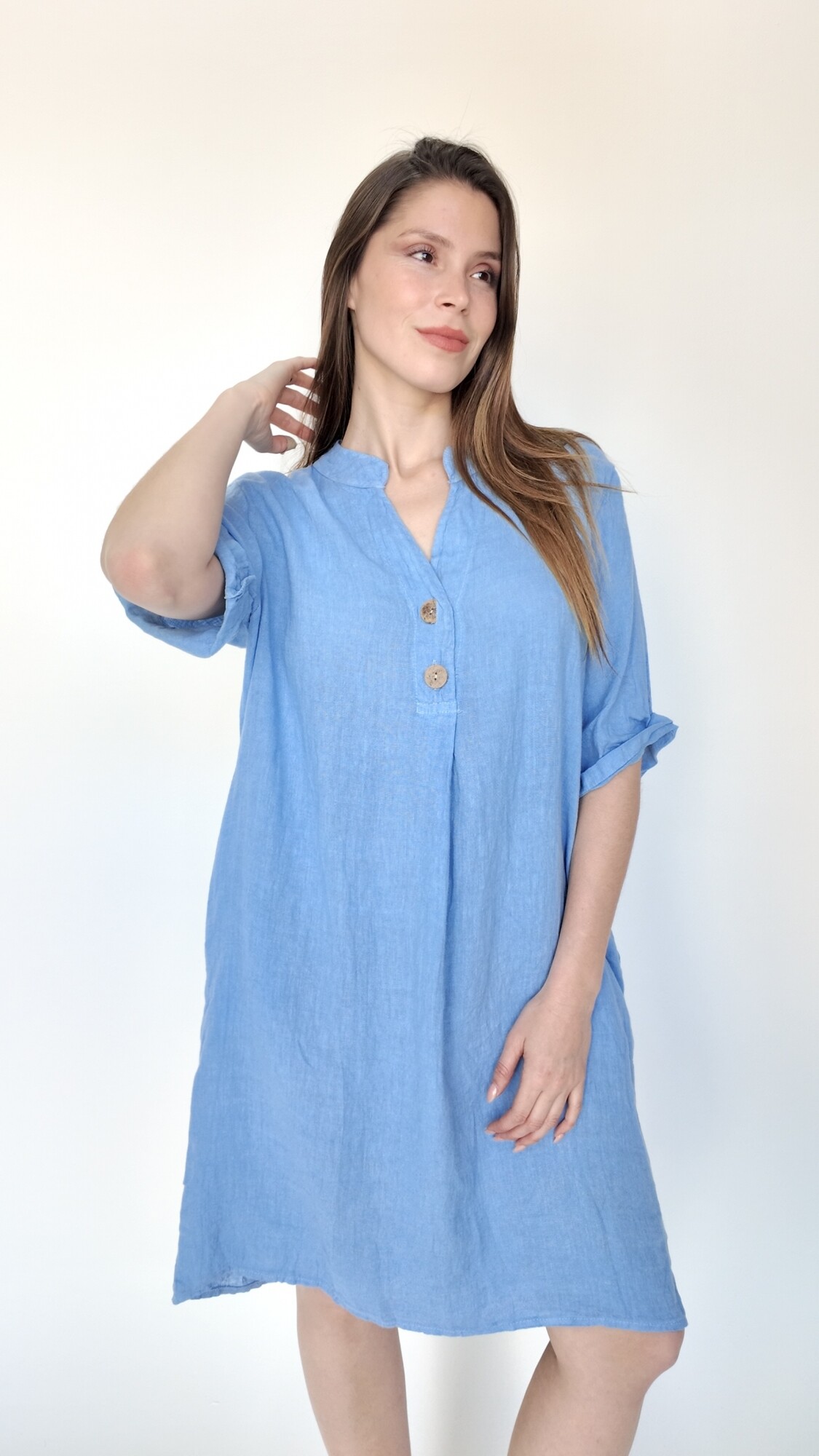 Vestido Soren Celeste