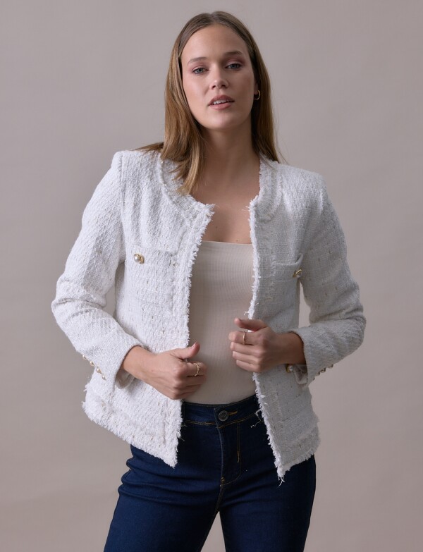 Chaqueta Boucle CRUDO