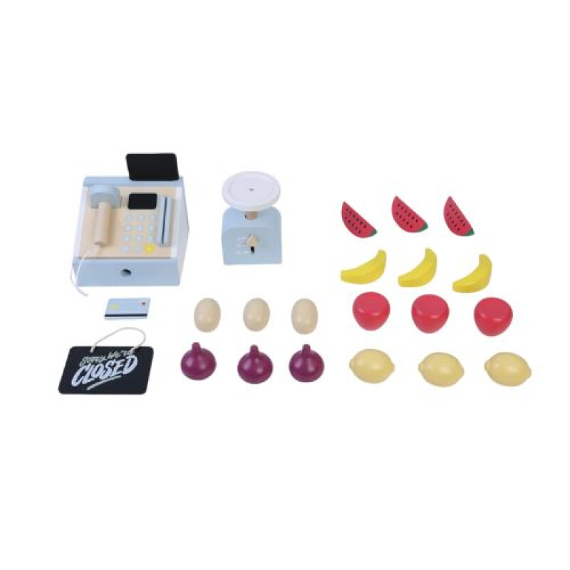 Mercado de frutas en madera Mercado De Frutas En Madera