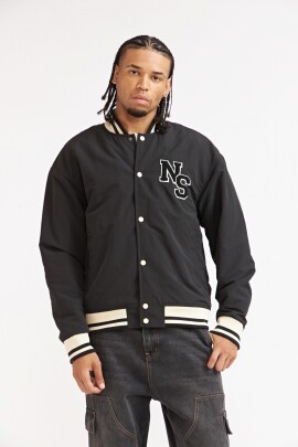 CAMPERA COLLAGE NEGRO