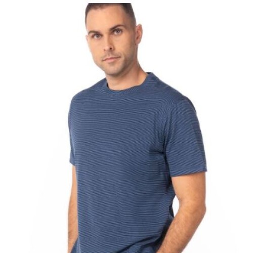 Remera Básica Azul