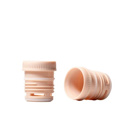 Tapón cebador hueco antiderrame para termo brio Durazno