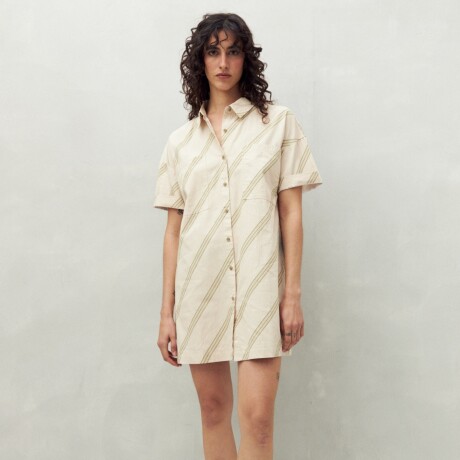 VESTIDO SHIRU Rayas