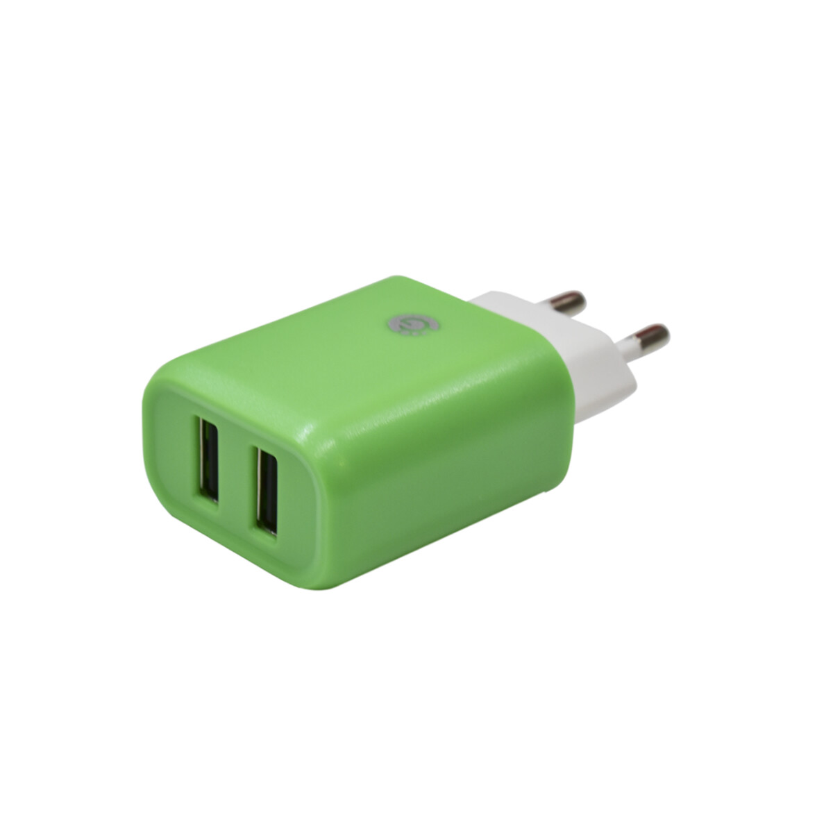 Cargador USB Pared Goldtech Verde 