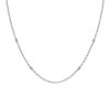 Cadena Rolo - Plata y Oro Sin Piedra CD5081 sinpiedra