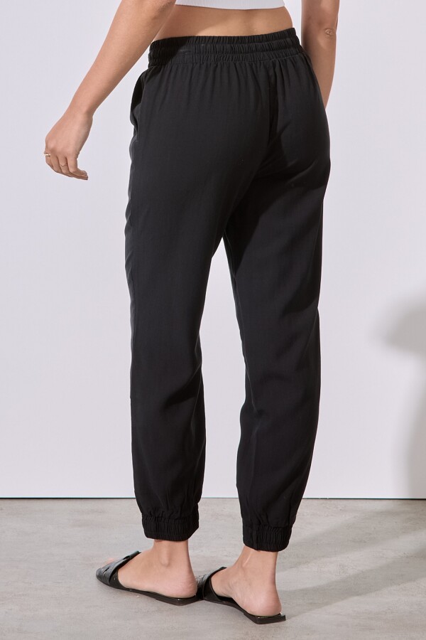 Jogger Tencel NEGRO