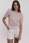 BLUSA CORALINA ESTAMPADO FLORES CORAL