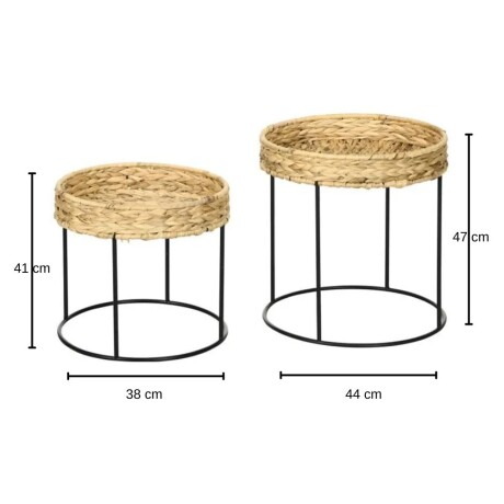 Set de mesas de living Liah Set de mesas de living Liah