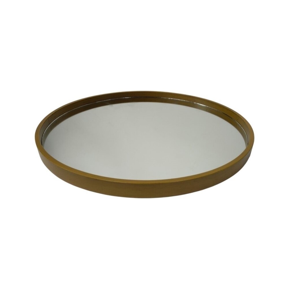 ESPEJO REDONDO BORDE MADERA D40X2.5CM ESPEJO REDONDO BORDE MADERA D40X2.5CM