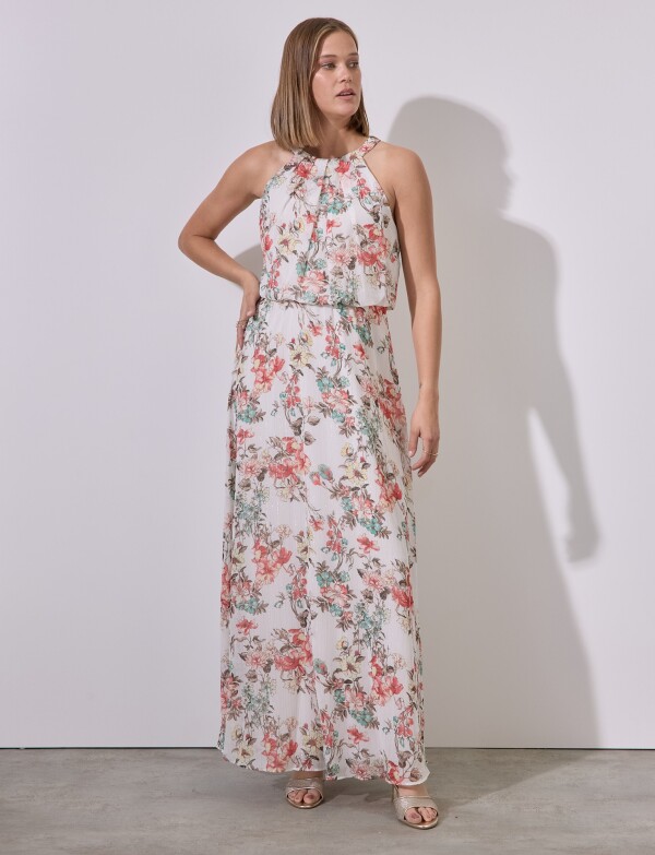 Vestido Maxi Spring CRUDO/MULTI