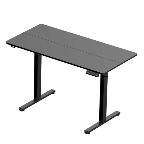 ESCRITORIO REGULABLE METAL-Y-MDF NEGRO UP