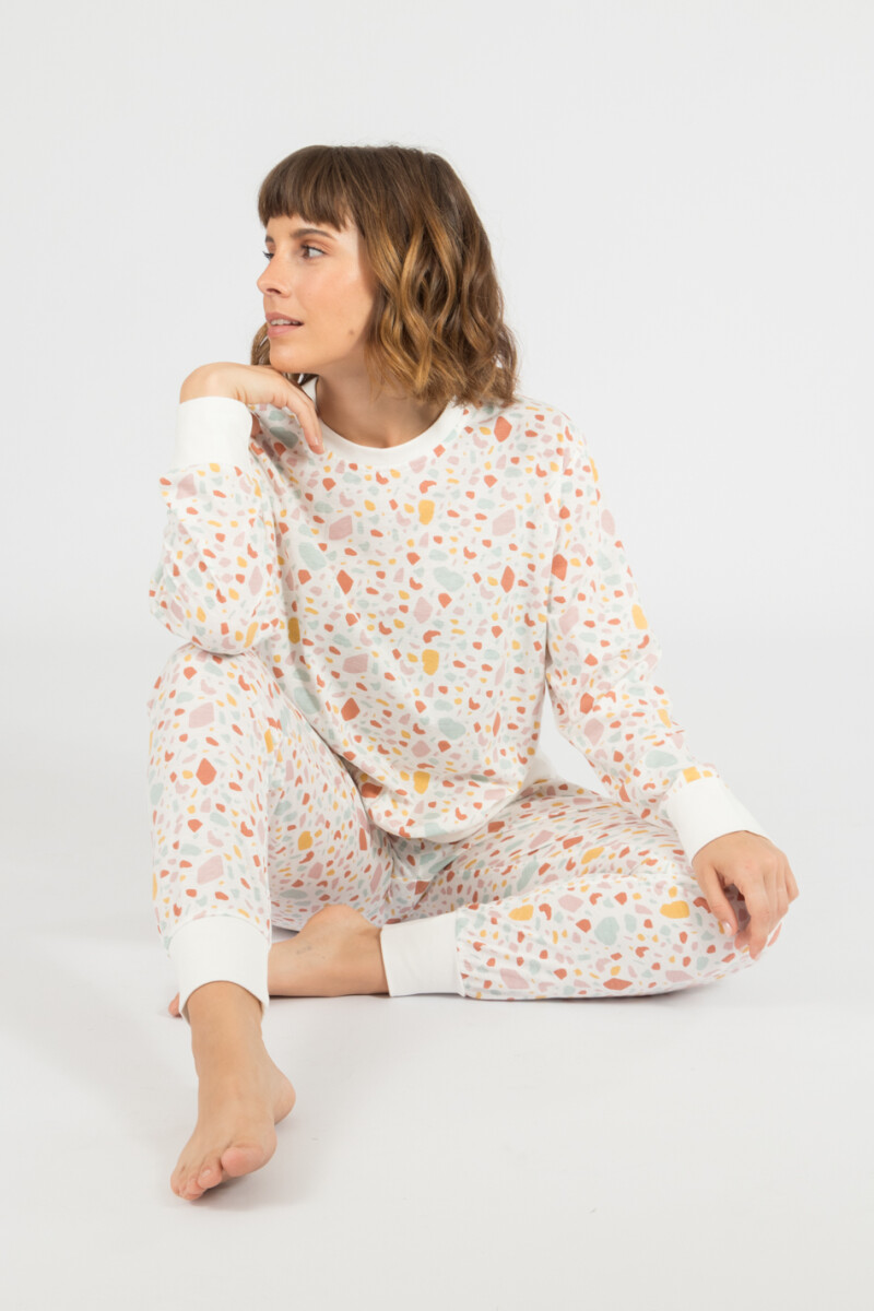 Pijama emma - Marfil 
