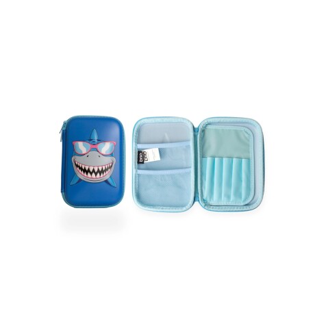 Cartuchera Infantil Brio TCPL03-SHA 22X15CM 1 Cierre TIBURON