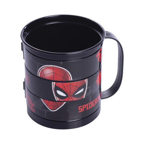 Taza Plástica Puzzle 360ml Spiderman