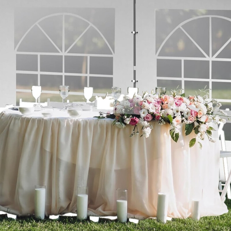 Carpa Estructural Gazebo 4x4M Eventos Blanco