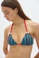 Bikini Top Arena Green/Blue