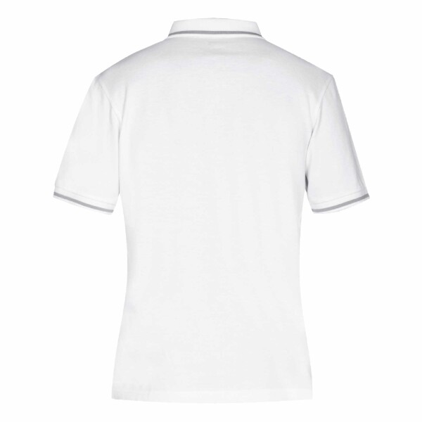 Remera Deportiva Unisex Arena Teamline Short Sleeve Polo Blanco