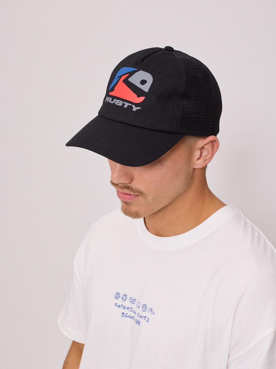 GORRO VISERA NEYTAR RUSTY - Negro 