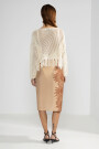 FRINGES SWEATER Cream