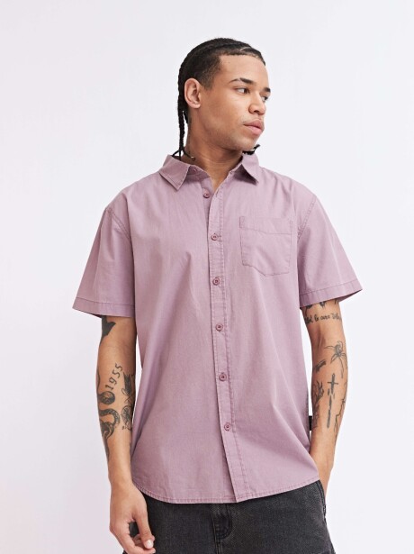 CAMISA SOLID VIOLETA