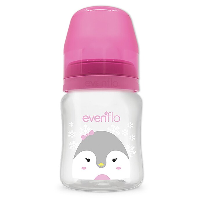 EVENFLO BIBERON FOREST 5 OZ ROSA única