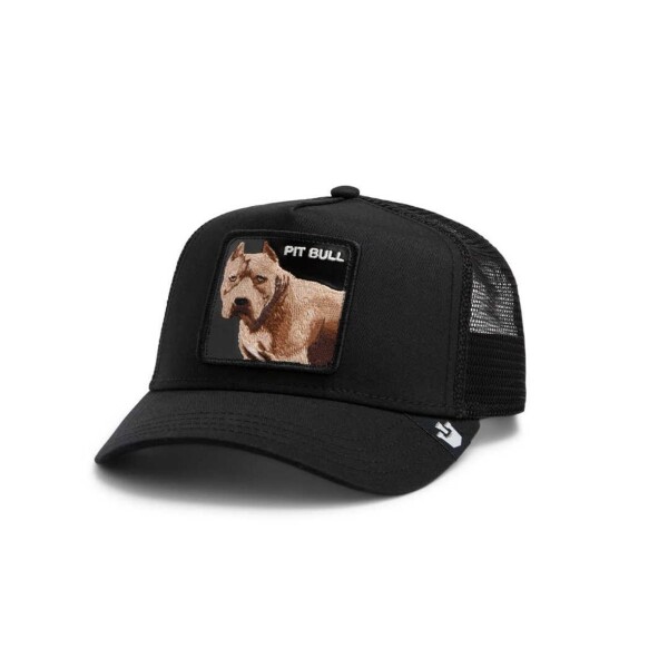 Gorra Goorin Bros Trucker Baseball - The Dog Pitbull Negro