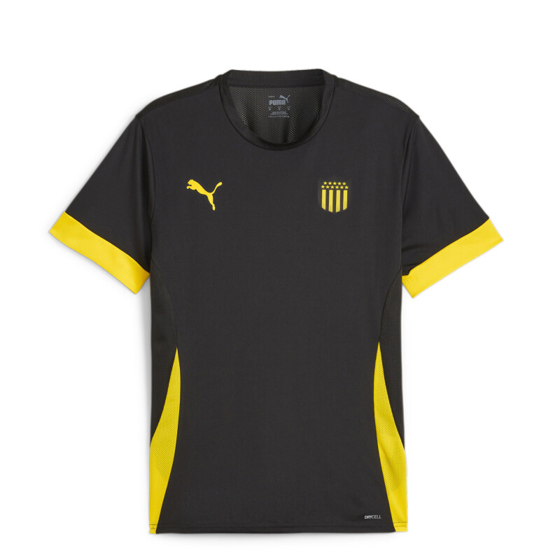Remera Infantil Puma Peñarol Matchday Negro - Amarillo