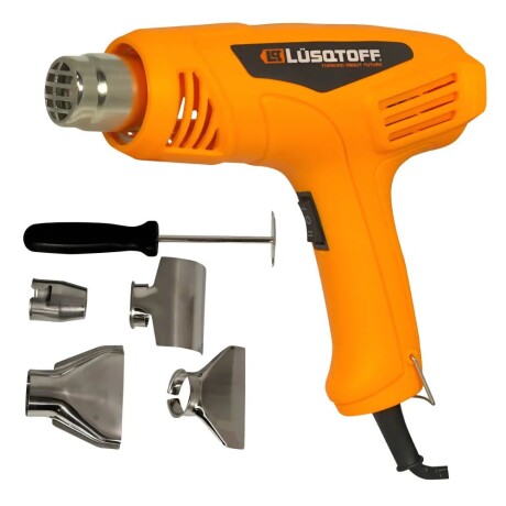 PISTOLA DE CALOR LUSQTOFF 1600W C/ACCESORIOS-PCL1 PISTOLA DE CALOR LUSQTOFF 1600W C/ACCESORIOS-PCL1