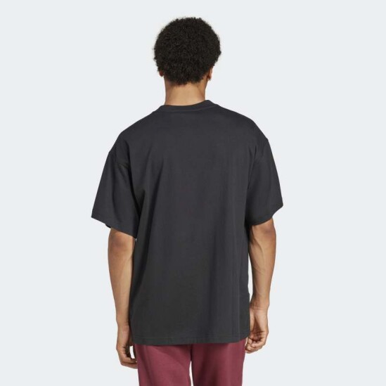Remera Adidas Trifolio Essentials Negro
