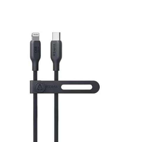 Cable ANKER 542 USB-C to Lightning BioBased 6ft White Cable Anker 542 Usb-c To Lightning Biobased 6ft White