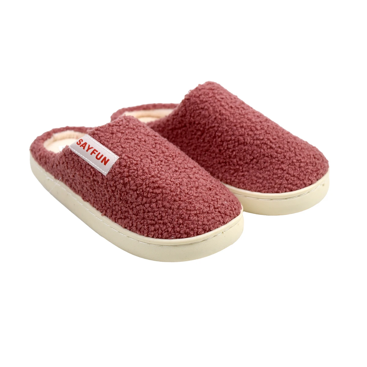 PANTUFLA LISA SIMIL PIEL 