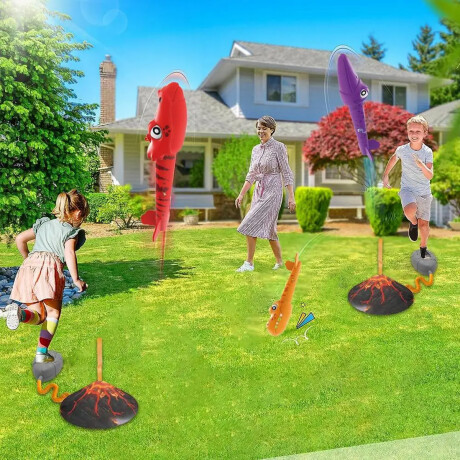 Juego para lanzar dinosaurios Sc