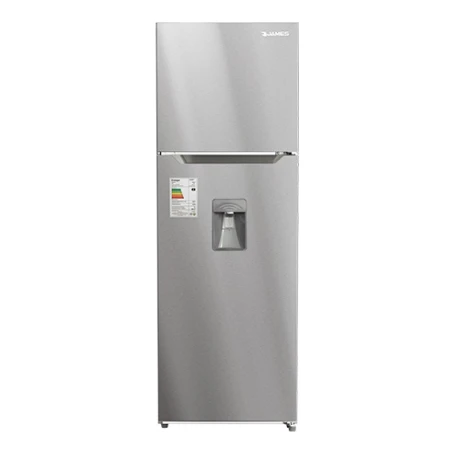 Heladera Inox con Dispensador y Freezer 338LTS James Rj 401 001