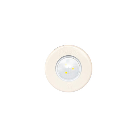 Luminaria piscina aro blanco 9W fría 12VCC Ø68mm MD0112