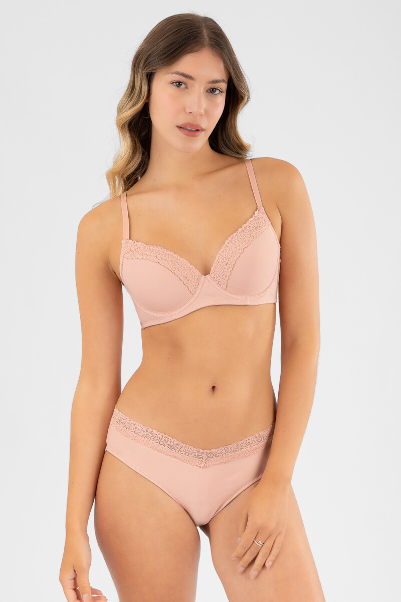 Soutien prefromado b&c lupino Antique rose